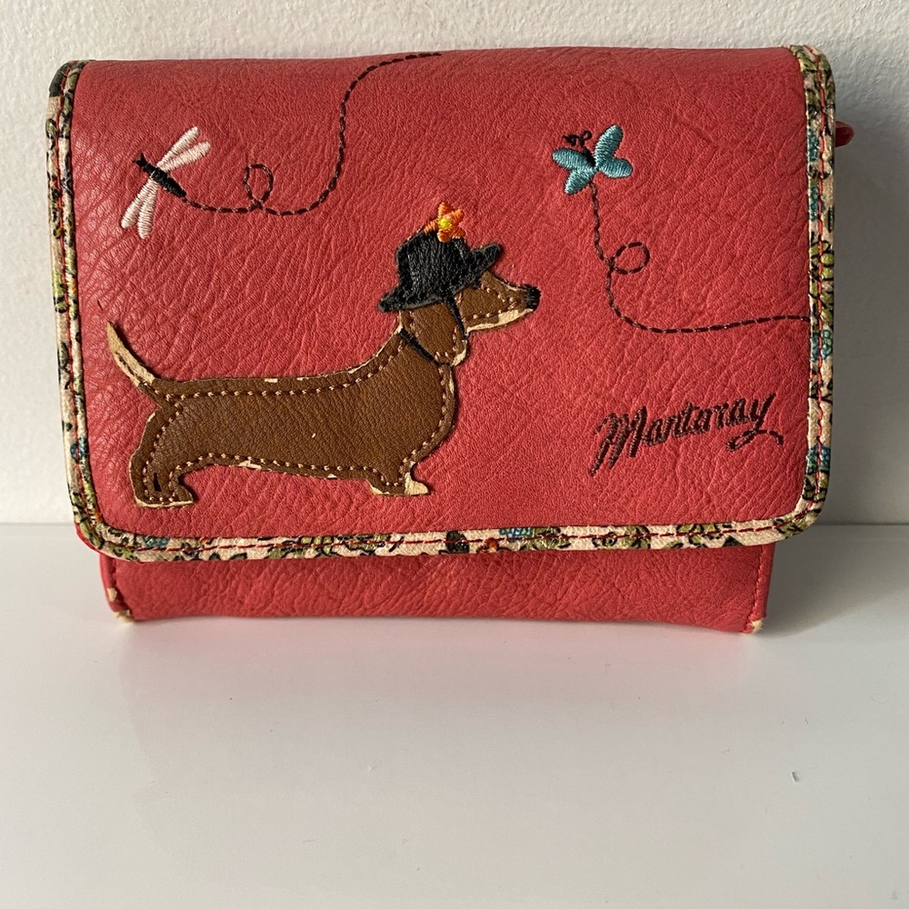 Wallet with Dachshund
